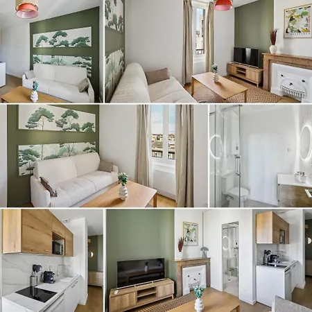 公寓 Cosy De Paul - Jardin, Metro, Netflix 维勒班