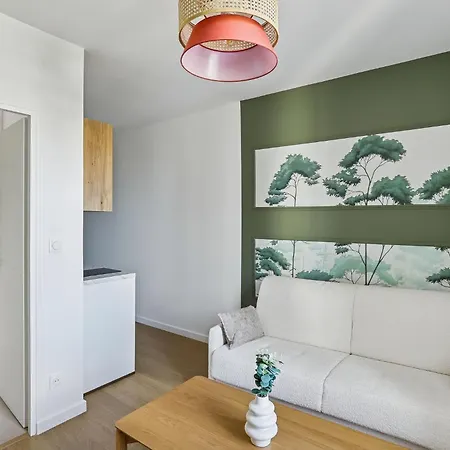 公寓 Cosy De Paul - Jardin, Metro, Netflix 维勒班